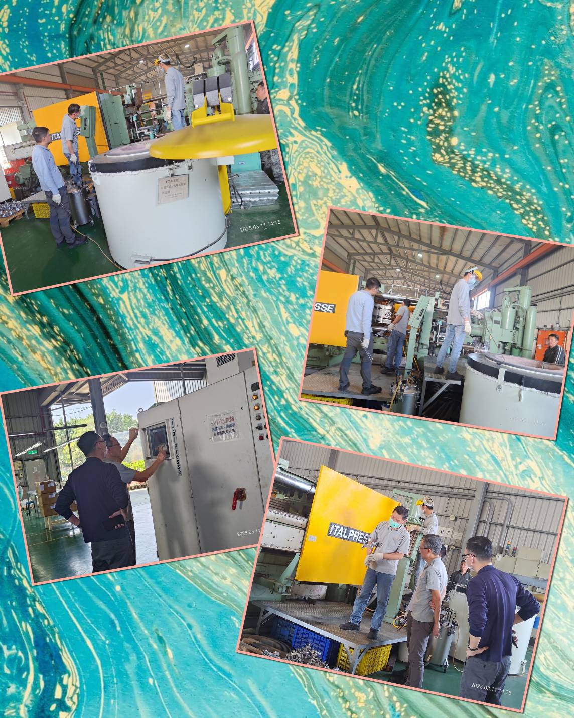 Aluminum alloy semi-solid die casting technology trial mold started